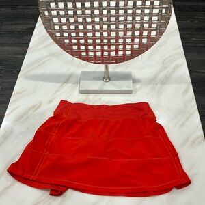 Lululemon athletica skirt with shorts size 4